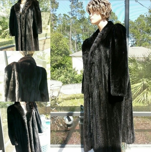 STUNNING FUR FULL LENGTH FUR COATS IN SIZES LARGE ~ XLARGE ~ 2XL AVAILABLE